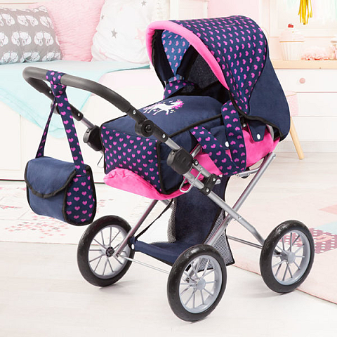 Bayer Design City Star Puppen-Kinderwagen