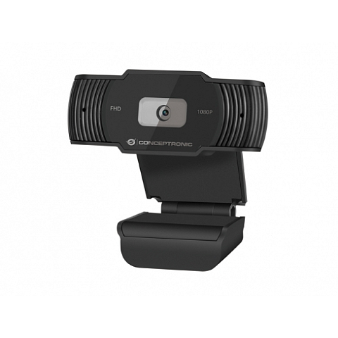 Conceptronic AMDIS 1080P FullHD Webcam mit Mikrofon