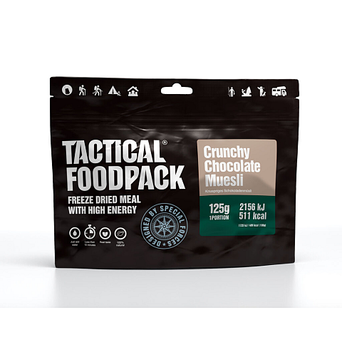 Tactical Foodpack Crunchy Chocolate Muesli