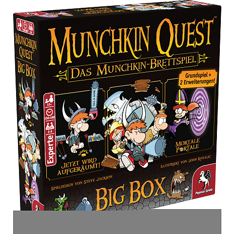 Pegasus Munchkin Quest 180 min Brettspiel