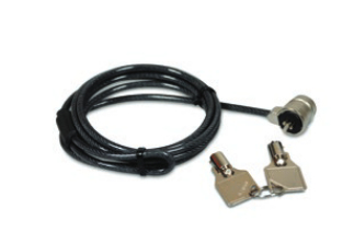 Port Designs 901210 Kabelschloss Schwarz