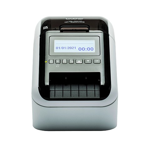 Brother QL-820NWBVMXX1 Etikettendrucker Thermodirekt Farbe 300 x 600 DPI 176 mm/sek Verkabelt & Kabellos Ethernet/LAN DK WLAN Bluetooth