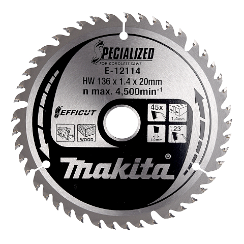 Makita E-12114 Kreissägeblatt 1 Stück(e)