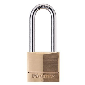 MASTER LOCK 40 mm breites Vorhngeschloss aus Massivmessing mit 51 mm langem Bgel