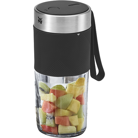 WMF KITCHENminis 0416700011 0,3 l Standmixer 50 W Schwarz, Edelstahl, Transparent