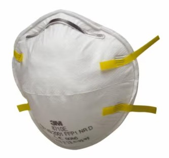 3M 8710-PT Staubmaske 1 Stueck e 20 Stück(e) Tasse FFP1