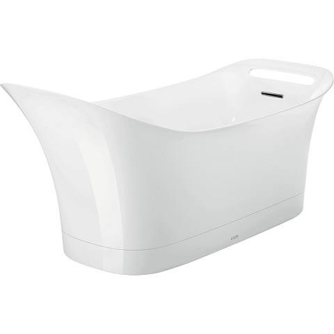 Hansgrohe AXOR Urquiola Free-standing bathtub 180 l Rechteckig Mineralwerkstoff Weiß