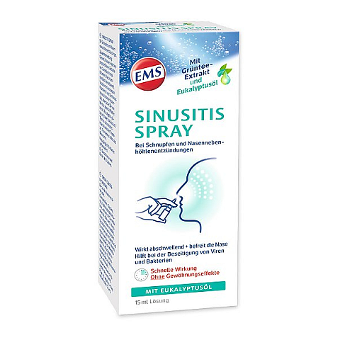 Emser Sinusitis Spray mit Eukalyptusöl 12 Jahr(e) Nasenspray