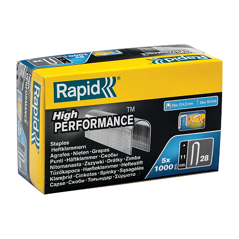 Rapid 11891933 Heftklammer Klammerpack 5000 Heftklammern
