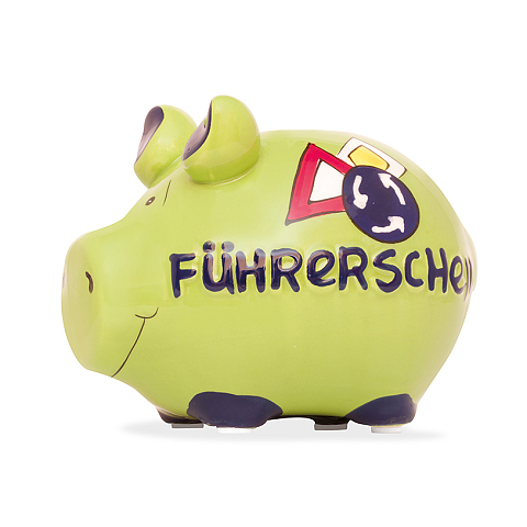 G. Wurm 10026880 Spardose Gelb Keramik 3 Stück(e)