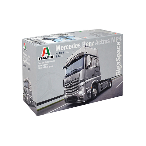Italeri Mercedes Benz Actros MP4 Gigaspace LKW-/Anhänger-Modell Montagesatz 1:24