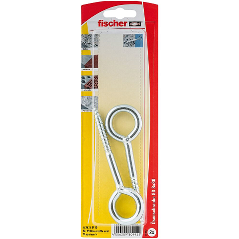 Fischer 80992 Schraube/Bolzen 80 mm 2 Stück(e)