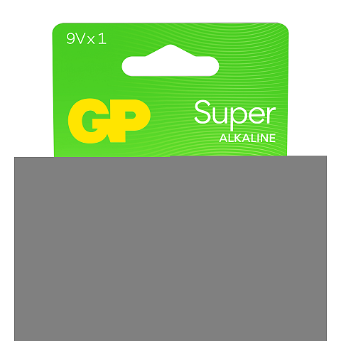 GP Batteries Super Alkaline GP1604A Einwegbatterie 9V Alkali