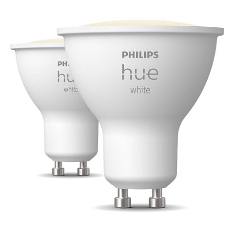 Philips Hue White GU10 Intelligenter Einbaustrahler Bluetooth/Zigbee 4,2 W