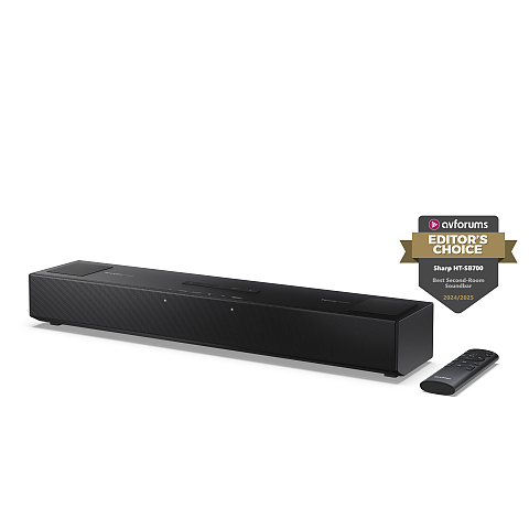 Sharp HT-SB700 Soundbar-Lautsprecher Schwarz 2.0.2 Kanäle 140 W