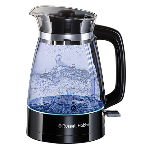 Russell Hobbs 26080-70 Wasserkocher 1,7 l 2400 W Schwarz, Transparent