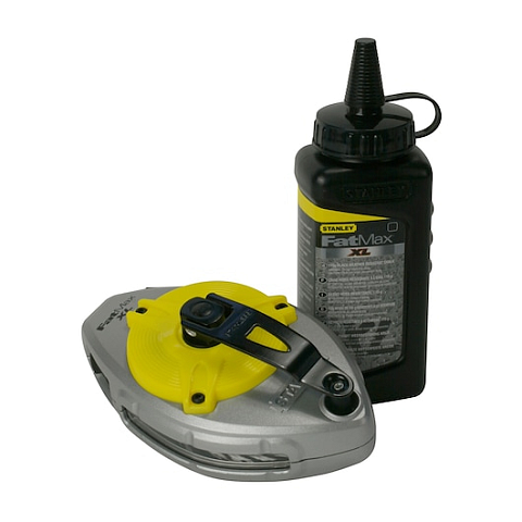 Stanley Schlagschnur-Set FatMax Pro mit schwarzer Kreide