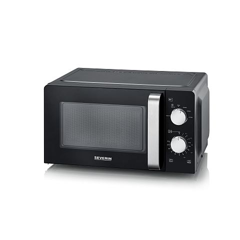 Severin Mikrowelle MW7886 Schwarz Solo-Mikrowelle Arbeitsplatte 17 l 700 W