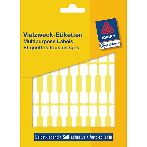 Avery Preis-Etiketten, weiß, 49 x 10 mm, permanent