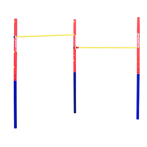HUDORA 64002 Klimmzugstange 100 kg Blau, Rot, Gelb