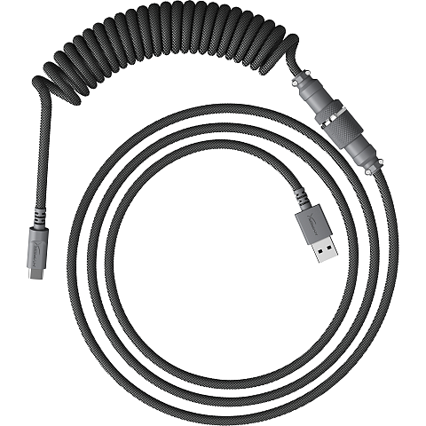 HyperX USB-C Spiralkabel grau