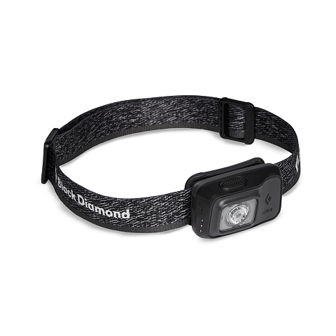 Black Diamond Astro 300-R Graphit Stirnband-Taschenlampe