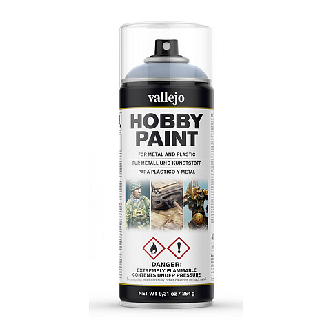 Vallejo 28.011 Acrylfarbe 400 ml Grau Sprühdose