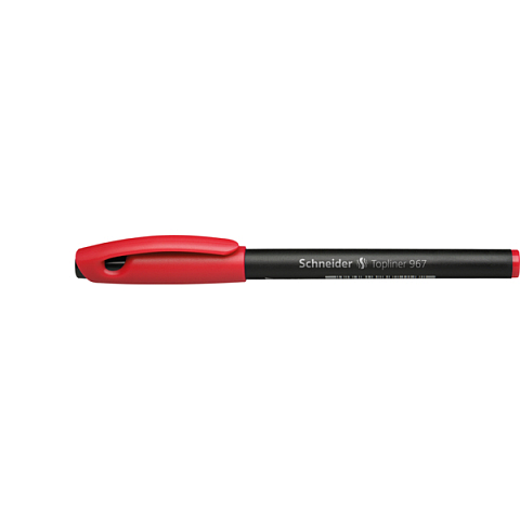 Schneider Schreibgeräte 196702 Kugelschreiber Schwarz, Rot Stick-Kugelschreiber 10 Stück(e)