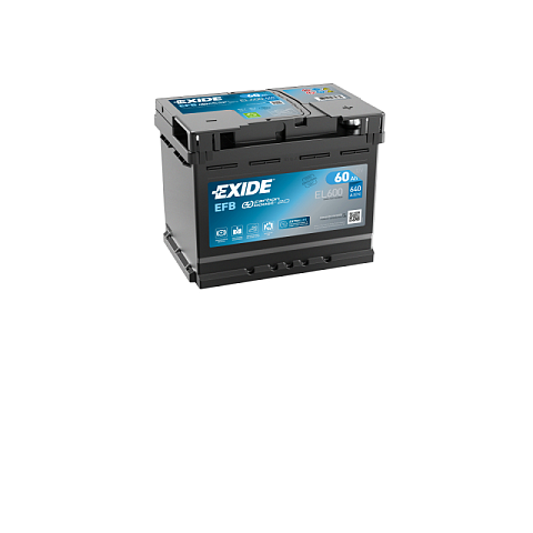 Exide EFB EL600 Fahrzeugbatterie EFB (Enhanced Flooded Battery) 60 Ah 12 V 640 A Auto