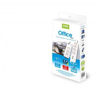 Ever OFFICE PLUS Weiß 7 AC-Ausgänge 250 V