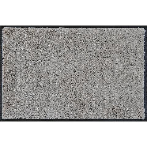wash+dry 011415 Türmatte Dekorative Fußmatte Drinnen Rechteckig Grau