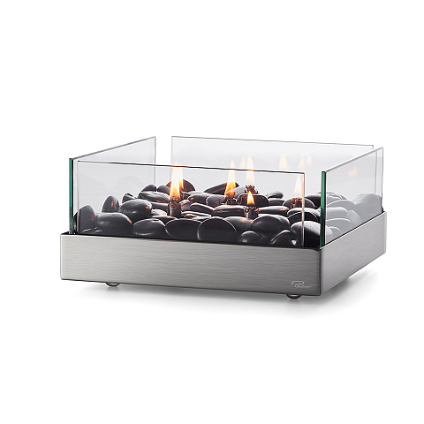 Philippi Fireplace Edelstahl, Transparent