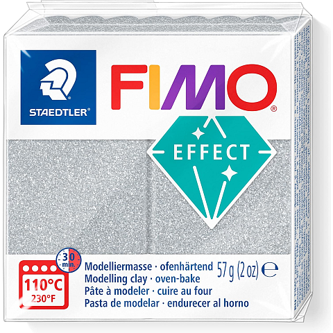 Staedtler FIMO 8010-812 Töpferei-/ Modellier-Material Modellierton 57 g Silber 1 Stück(e)