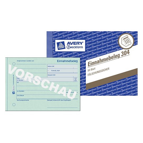 Avery 304 Ticket 50 Stück(e)