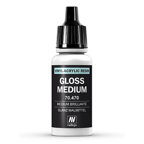 Vallejo 70.470 Acrylfarbe 17 ml Transparent Flasche