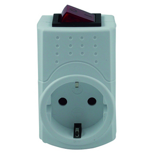 REV 0512085777 Netzstecker-Adapter Typ F Weiß