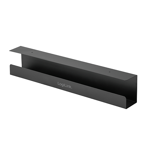 LogiLink KAB0070 Kabel-Organizer Tisch/Bank Kabelrinne Schwarz 1 Stück(e)