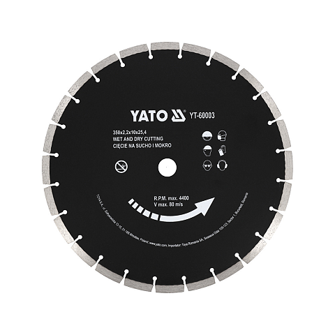 Yato YT-60003 Winkelschleifer-Zubehör