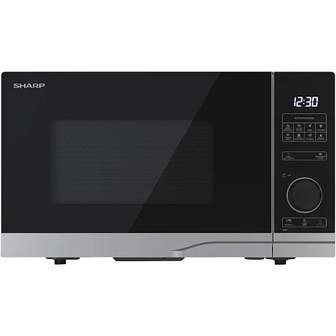 Sharp YCPS234AES Mikrowelle Schwarz Solo-Mikrowelle Arbeitsplatte 23 l 900 W