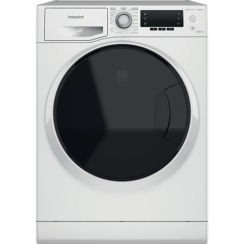 Hotpoint NDD 10748 DA UK Waschtrockner Freistehend Frontlader Weiß