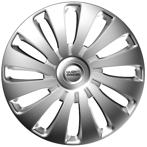 WRC 007584 Radkappe 35,6 cm (14") Acrylnitril-Butadien-Styrol (ABS) Metallisch 4 Stück(e)