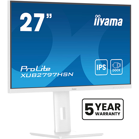 iiyama ProLite XUB2797HSN-W2 Computerbildschirm 68,6 cm (27") 1920 x 1080 Pixel Full HD LED Weiß