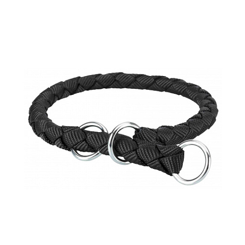 TRIXIE 144101 Schwarz Nylon L-XL Hund Standardkragen