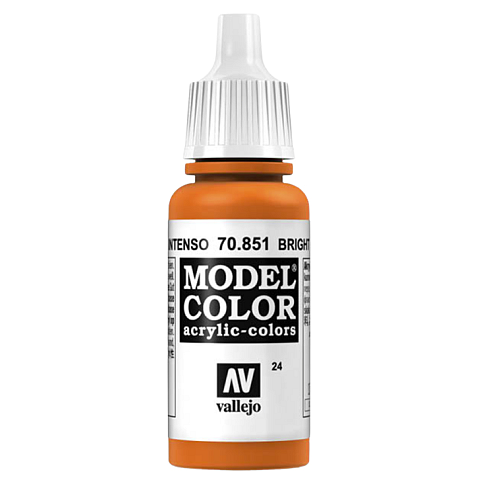 Vallejo 70.851 Acrylfarbe 17 ml Orange Flasche