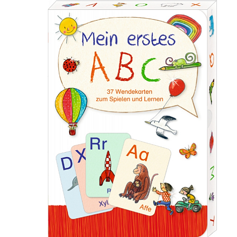 Coppenrath Mein erstes ABC - 37 Wendekarten zum Spielen und Lernen