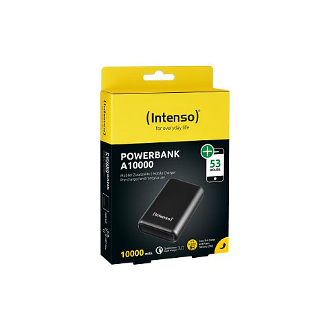 Intenso A10000 Lithium Polymer (LiPo) 10000 mAh Anthrazit