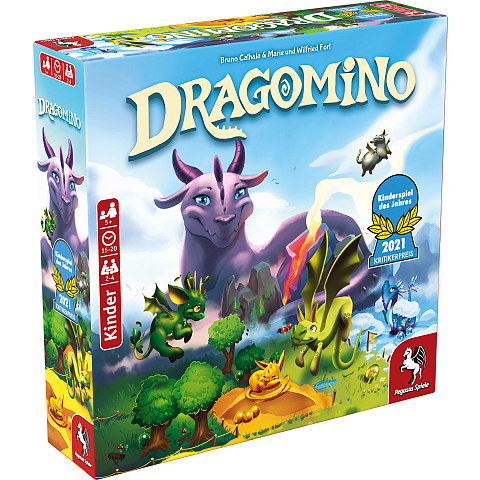 Pegasus Dragomino Kinderspiel 20 min Brettspiel Rollenspiele