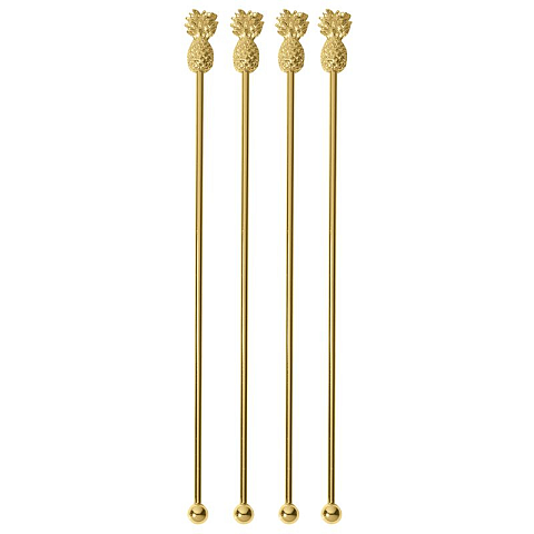 Paderno 41491G02 Sektquirle 4 Stück(e) Edelstahl