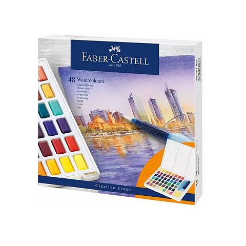 Faber-Castell 169748 Farbe auf Wasserbasis Multi Palette 48 Stück(e)