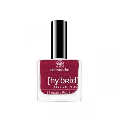 alessandro Hybrid Colour Elegant Rubin Gelnagellack Rot